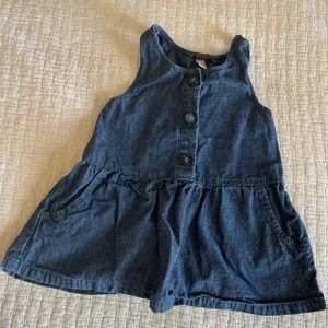 Tea Collection Denim Jumper Dress